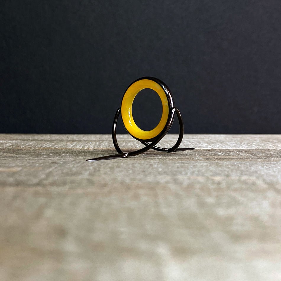 Agate Stripping Guide 24mm Black Nickel - Fish On! Custom Rods