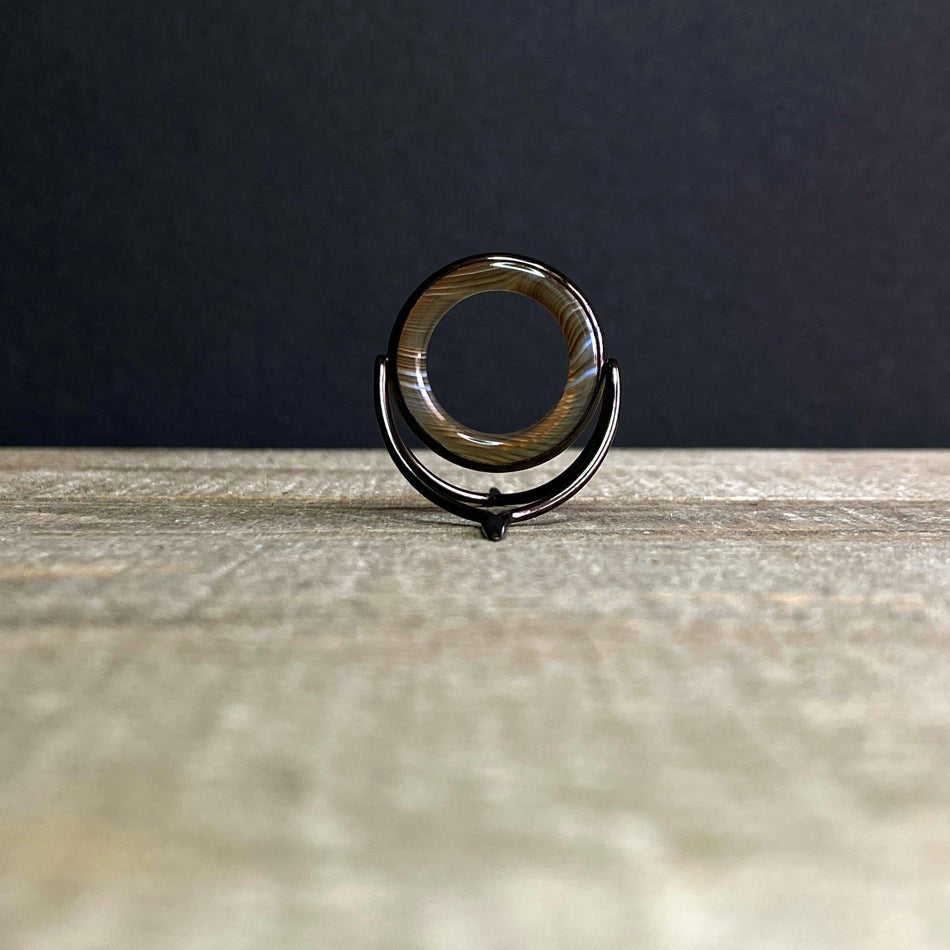 Agate Stripping Guide 24mm Black Nickel - Fish On! Custom Rods