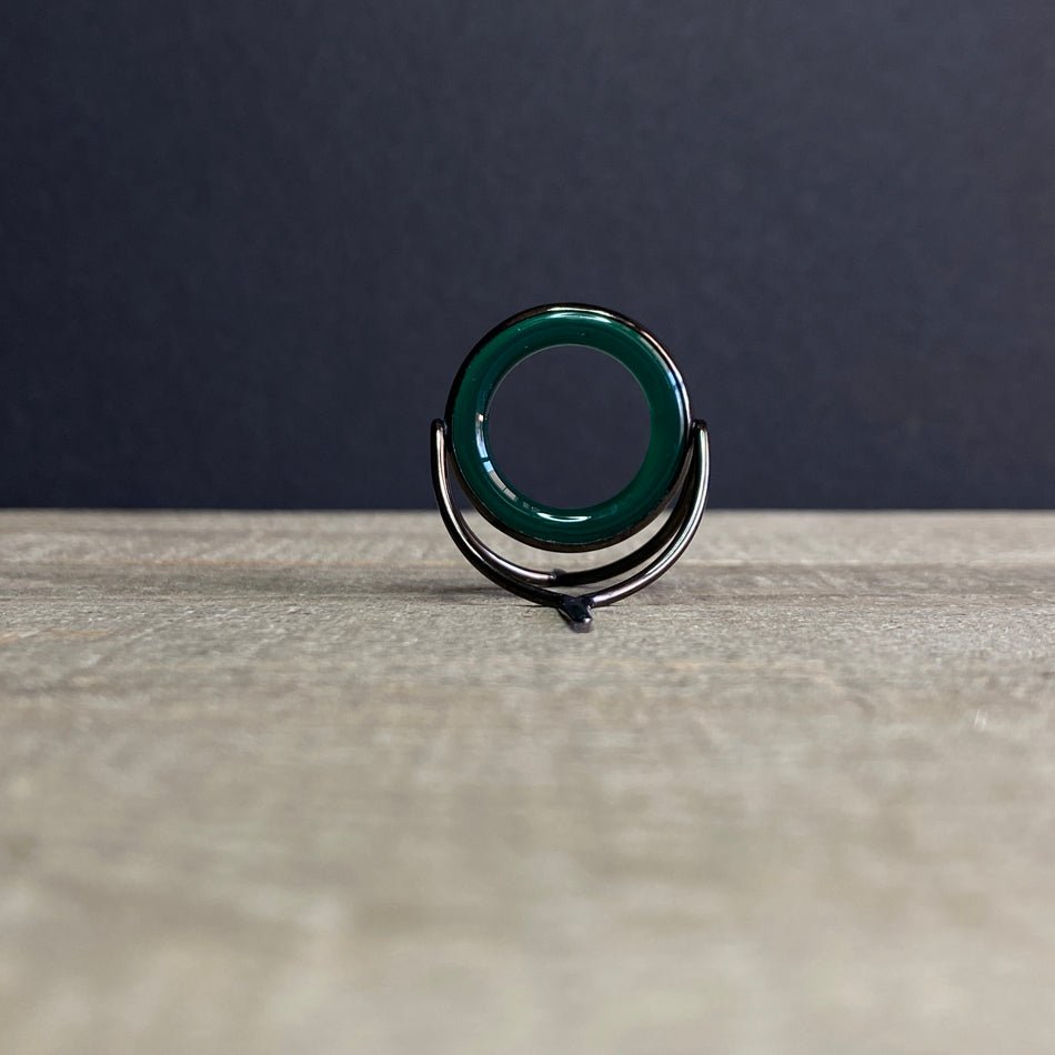 Agate Stripping Guide 24mm Black Nickel - Fish On! Custom Rods