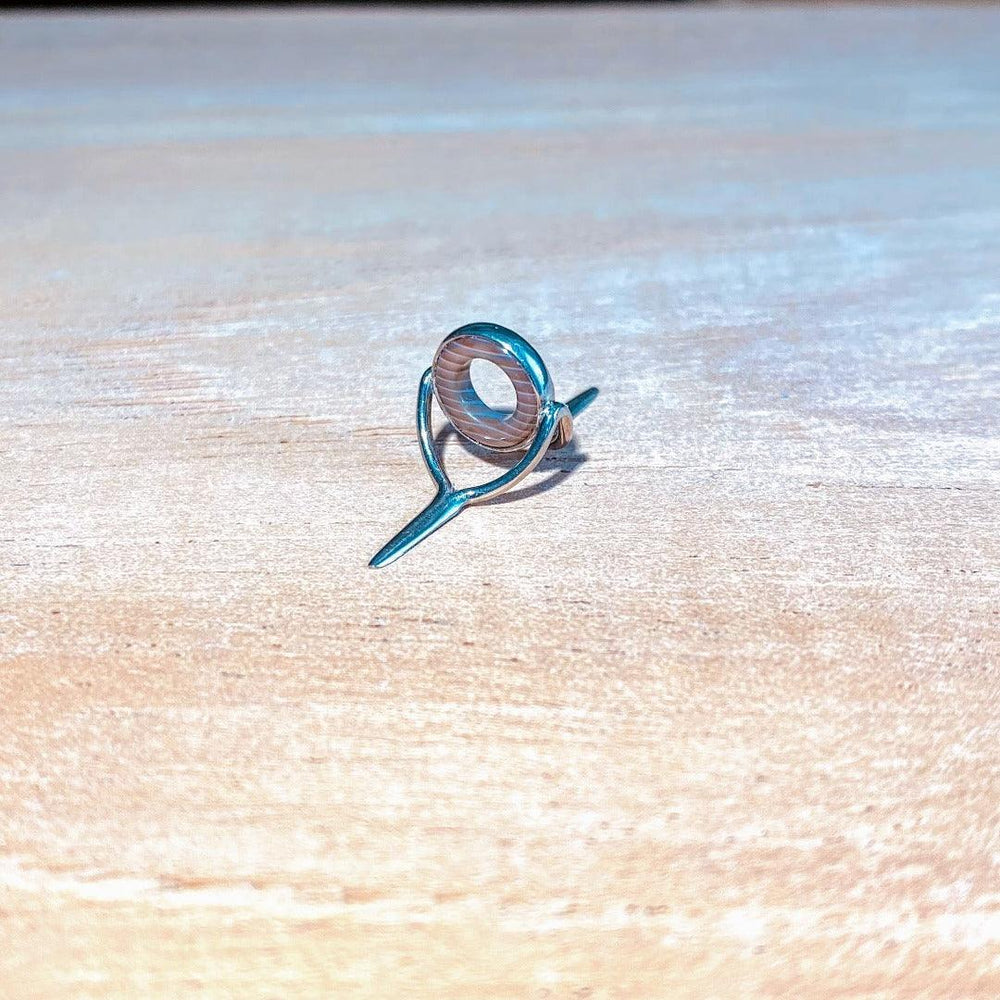 
                  
                    Agate Stripping Guide 8mm - Fish On! Custom Rods
                  
                