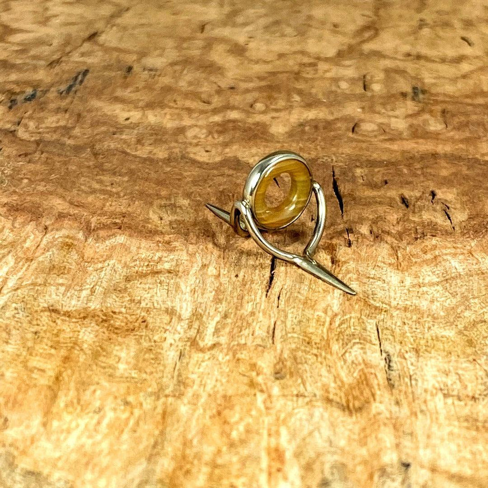 
                  
                    Agate Stripping Guide 8mm - Fish On! Custom Rods
                  
                