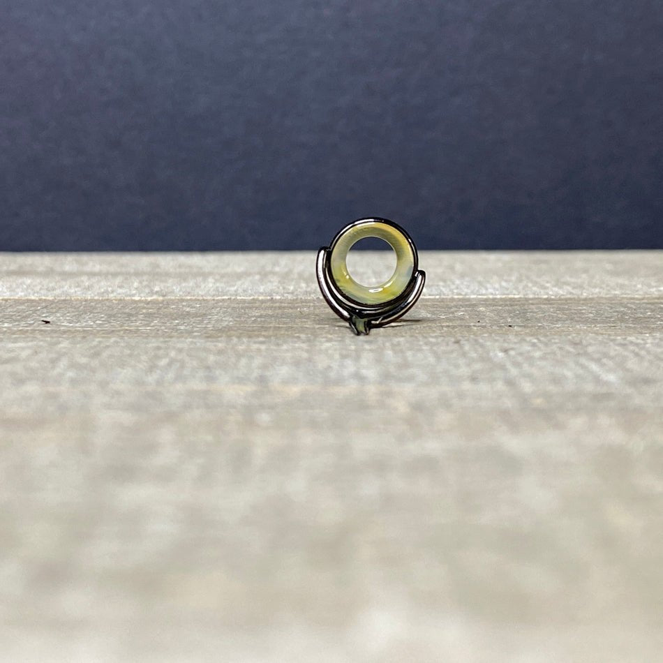 Agate Stripping Guides 10mm Black Nickel - Fish On! Custom Rods