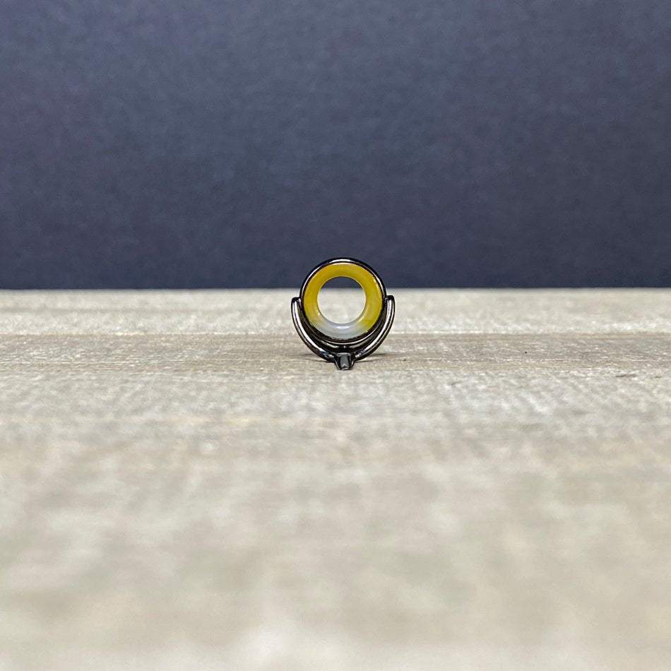 Agate Stripping Guides 10mm Black Nickel - Fish On! Custom Rods