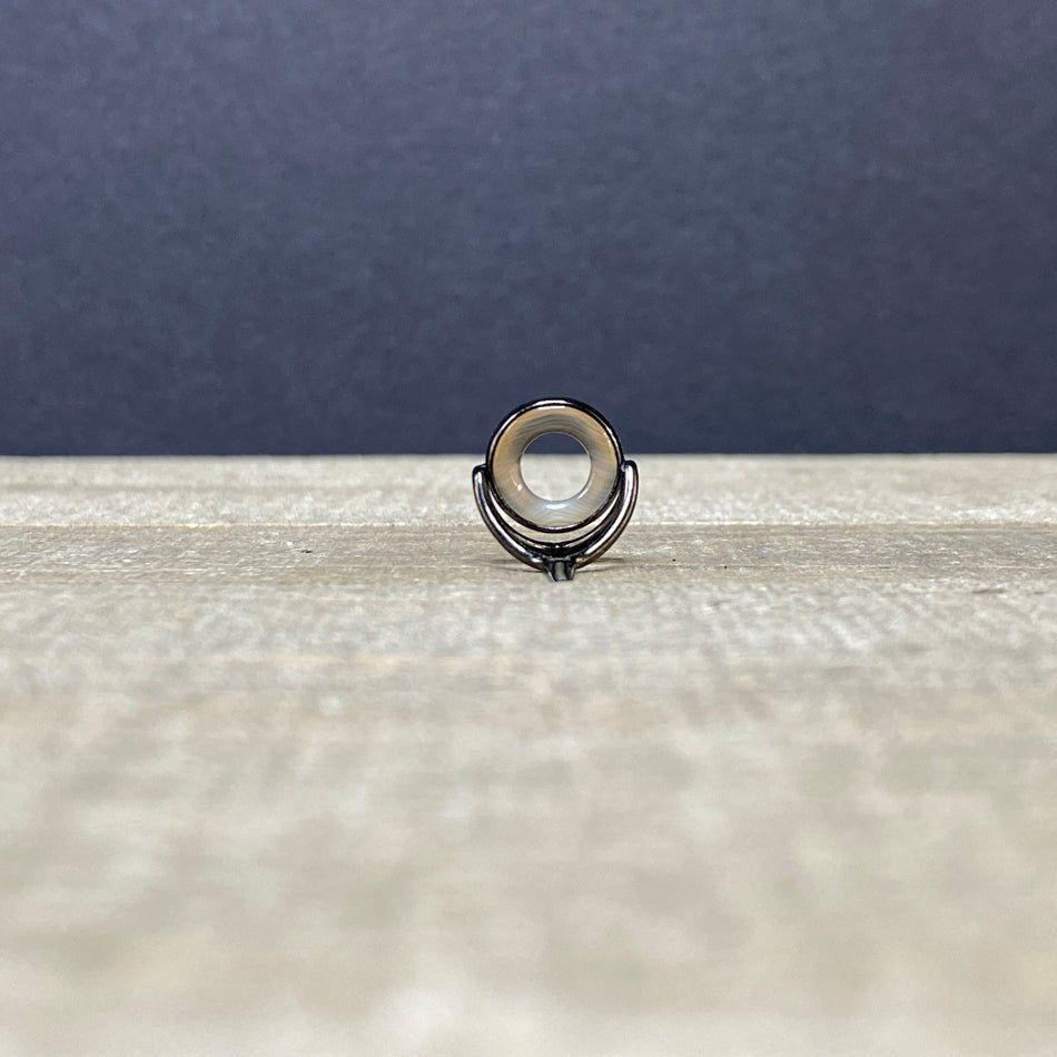 Agate Stripping Guides 10mm Black Nickel - Fish On! Custom Rods