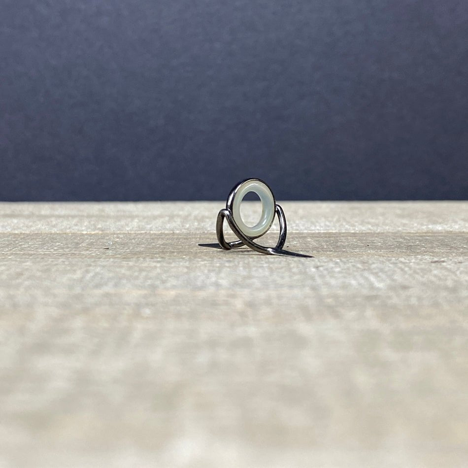 Agate Stripping Guides 10mm Black Nickel - Fish On! Custom Rods