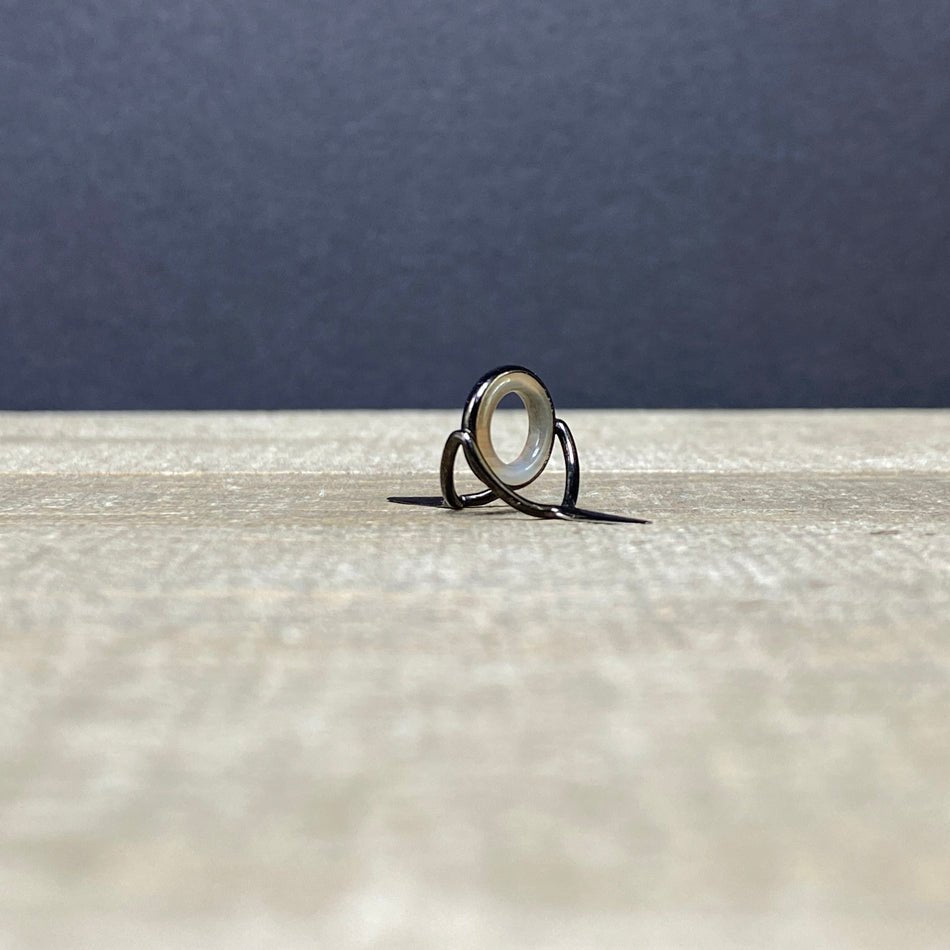 Agate Stripping Guides 10mm Black Nickel - Fish On! Custom Rods