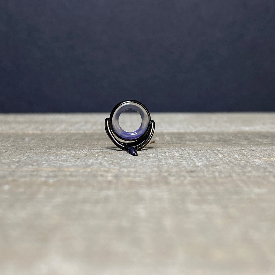 Agate Stripping Guides 10mm Black Nickel - Fish On! Custom Rods