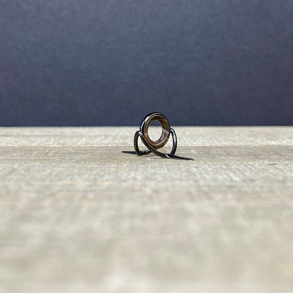 Agate Stripping Guides 10mm Black Nickel - Fish On! Custom Rods