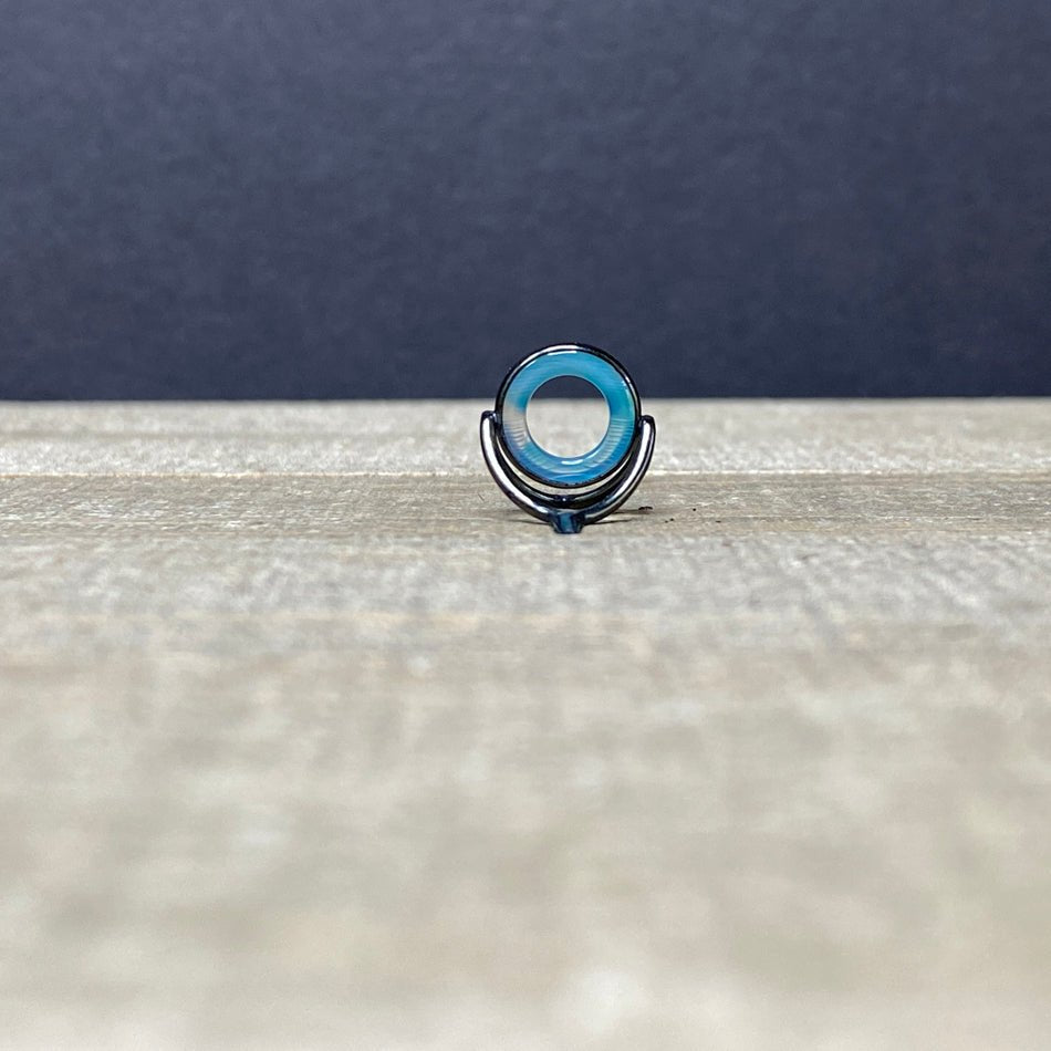 Agate Stripping Guides 10mm Black Nickel - Fish On! Custom Rods