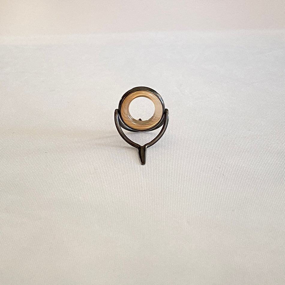 Agate Stripping Guides 12mm Black Nickel - Fish On! Custom Rods