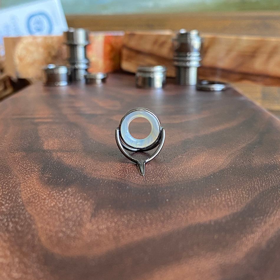 Agate Stripping Guides 12mm Black Nickel - Fish On! Custom Rods