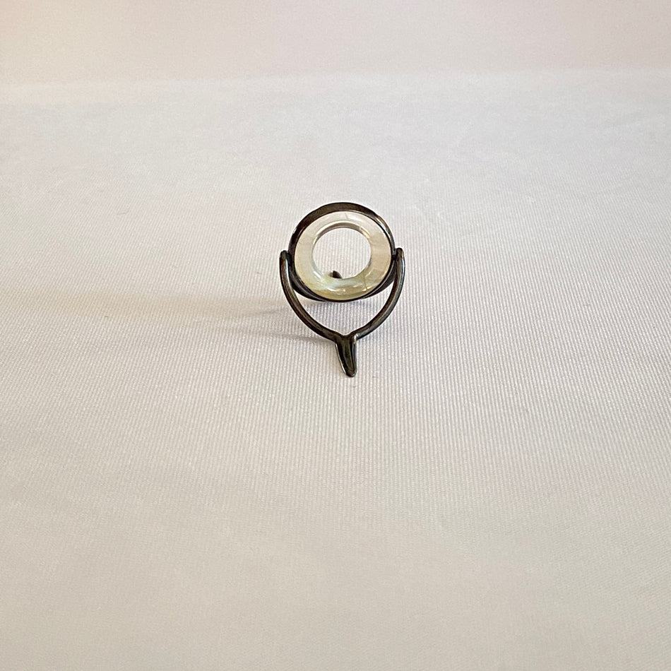 Agate Stripping Guides 12mm Black Nickel - Fish On! Custom Rods