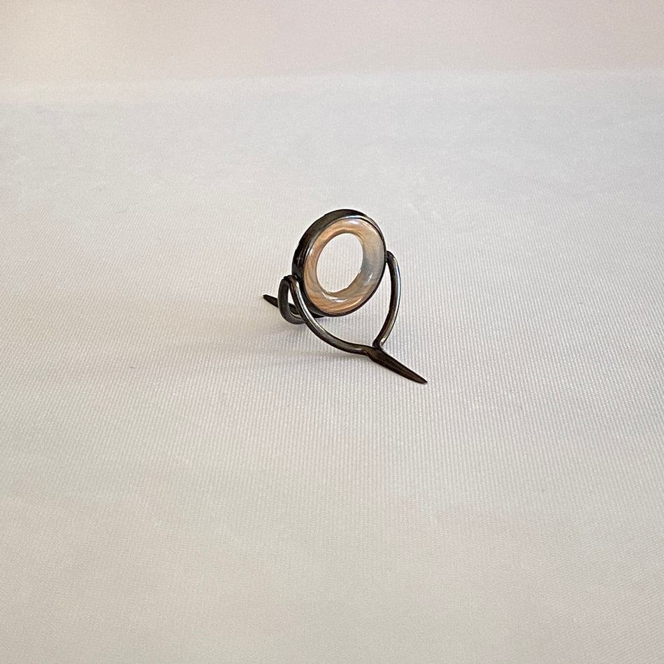 Agate Stripping Guides 12mm Black Nickel - Fish On! Custom Rods