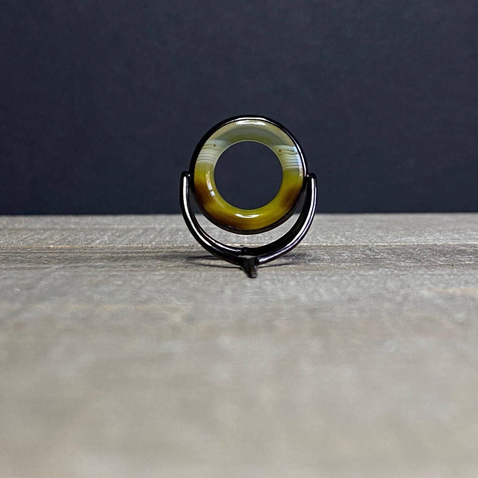 Agate Stripping Guides 20mm Black Nickel - Fish On! Custom Rods