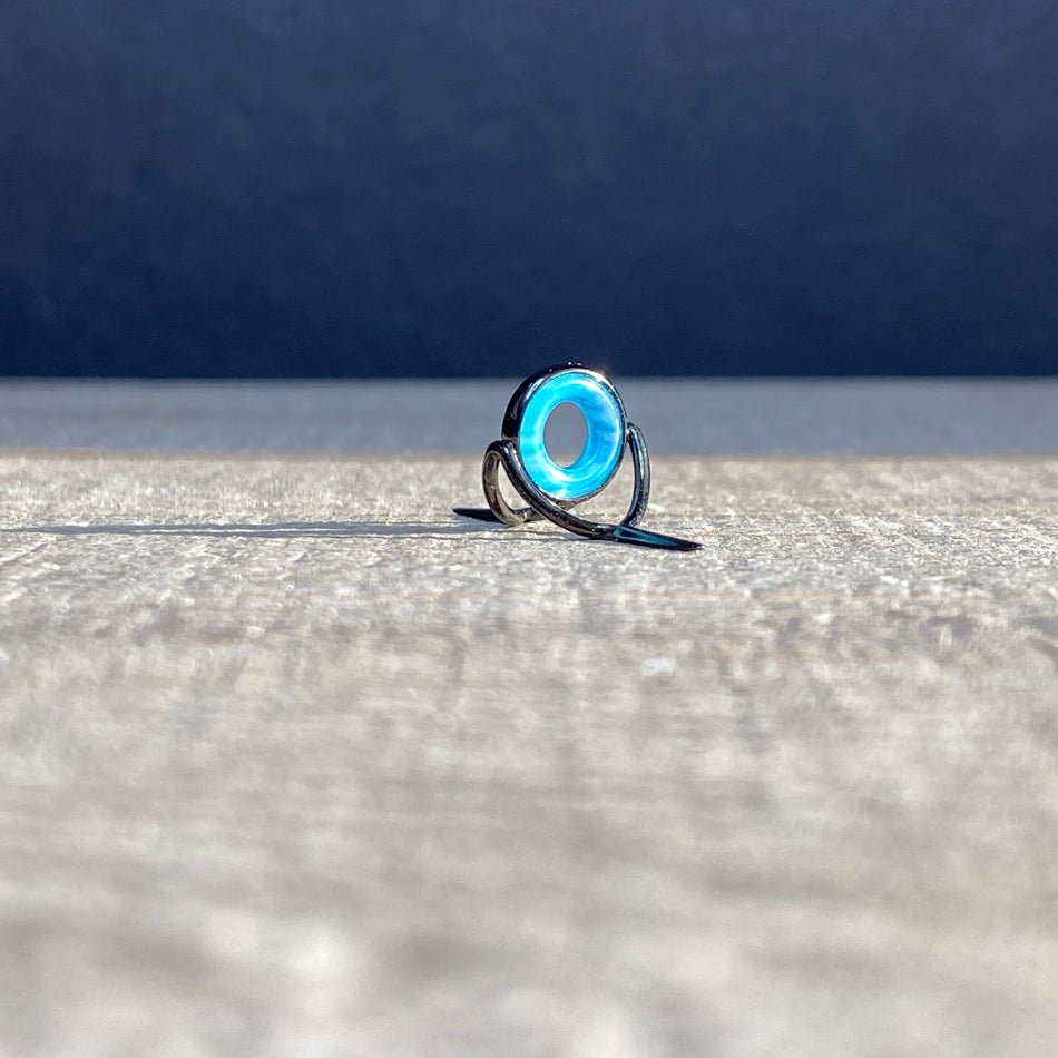 Agate Stripping Guides 8mm Black Nickel - Fish On! Custom Rods