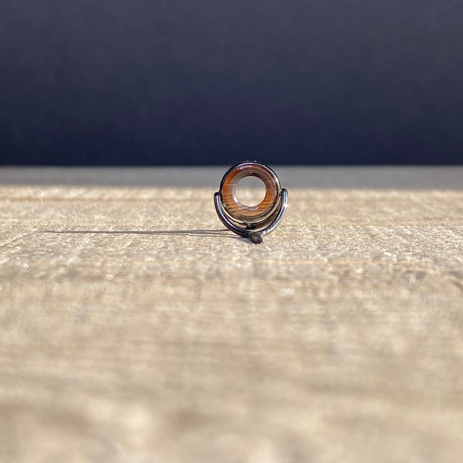 Agate Stripping Guides 8mm Black Nickel - Fish On! Custom Rods