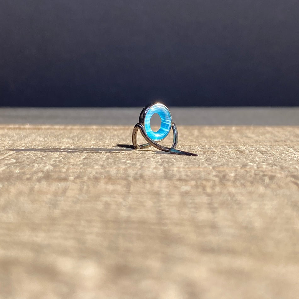 Agate Stripping Guides 8mm Black Nickel - Fish On! Custom Rods