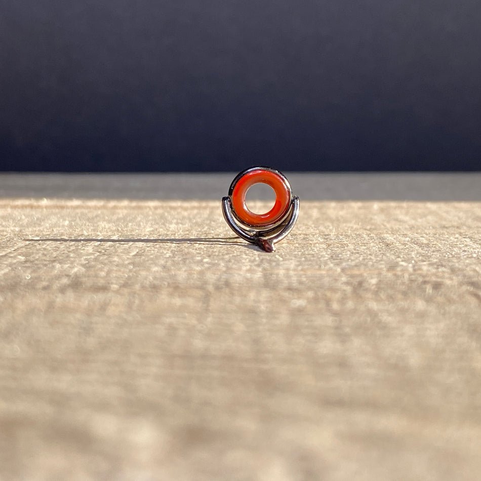 Agate Stripping Guides 8mm Black Nickel - Fish On! Custom Rods