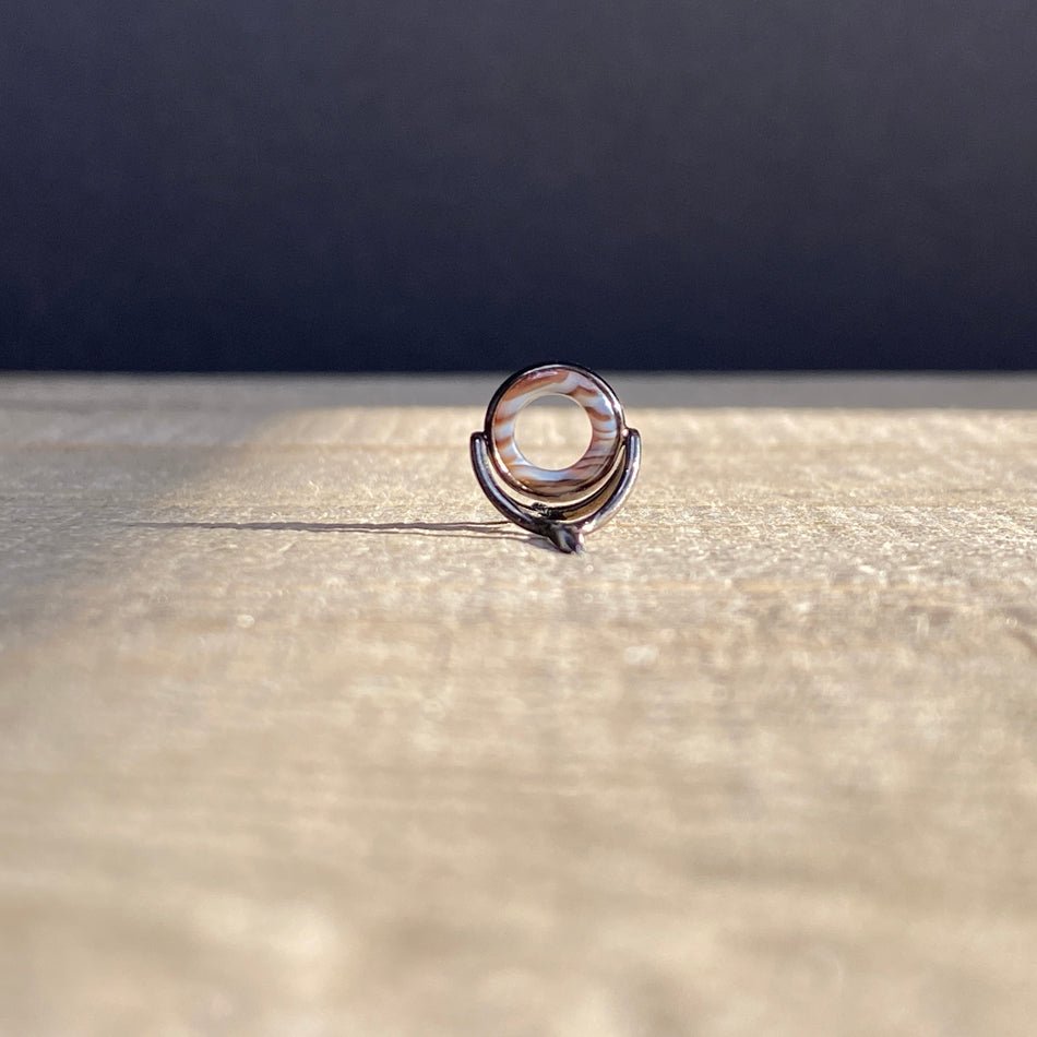 Agate Stripping Guides 8mm Black Nickel - Fish On! Custom Rods