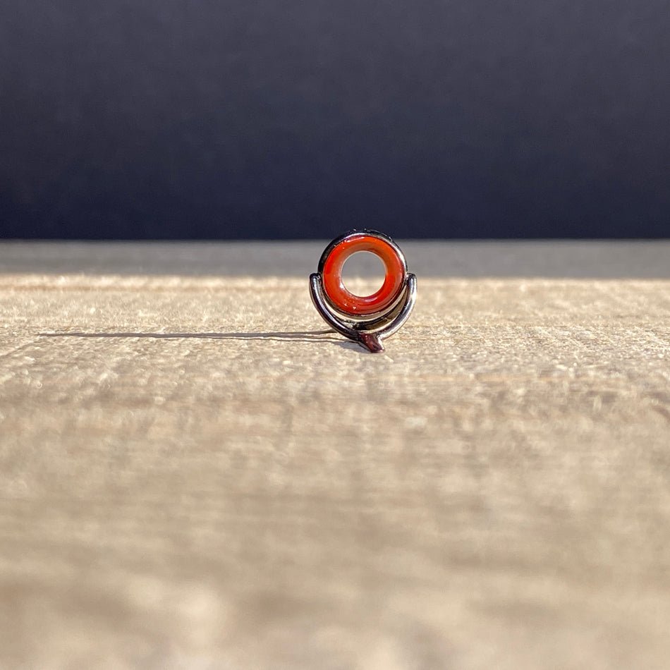 Agate Stripping Guides 8mm Black Nickel - Fish On! Custom Rods