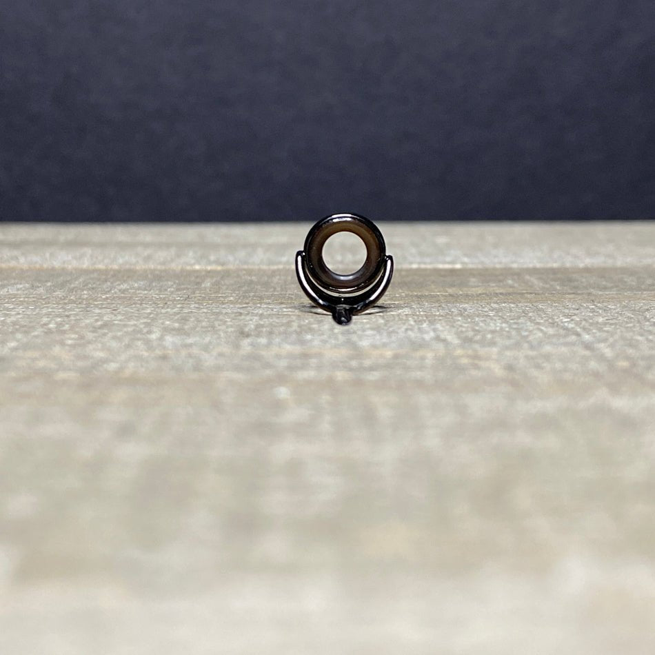 Agate Stripping Guides 8mm Black Nickel - Fish On! Custom Rods