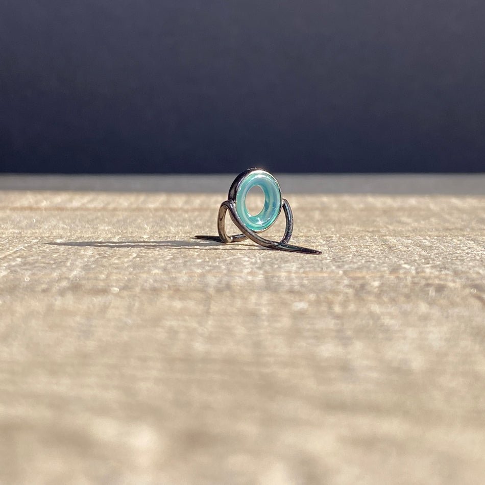 Agate Stripping Guides 8mm Black Nickel - Fish On! Custom Rods