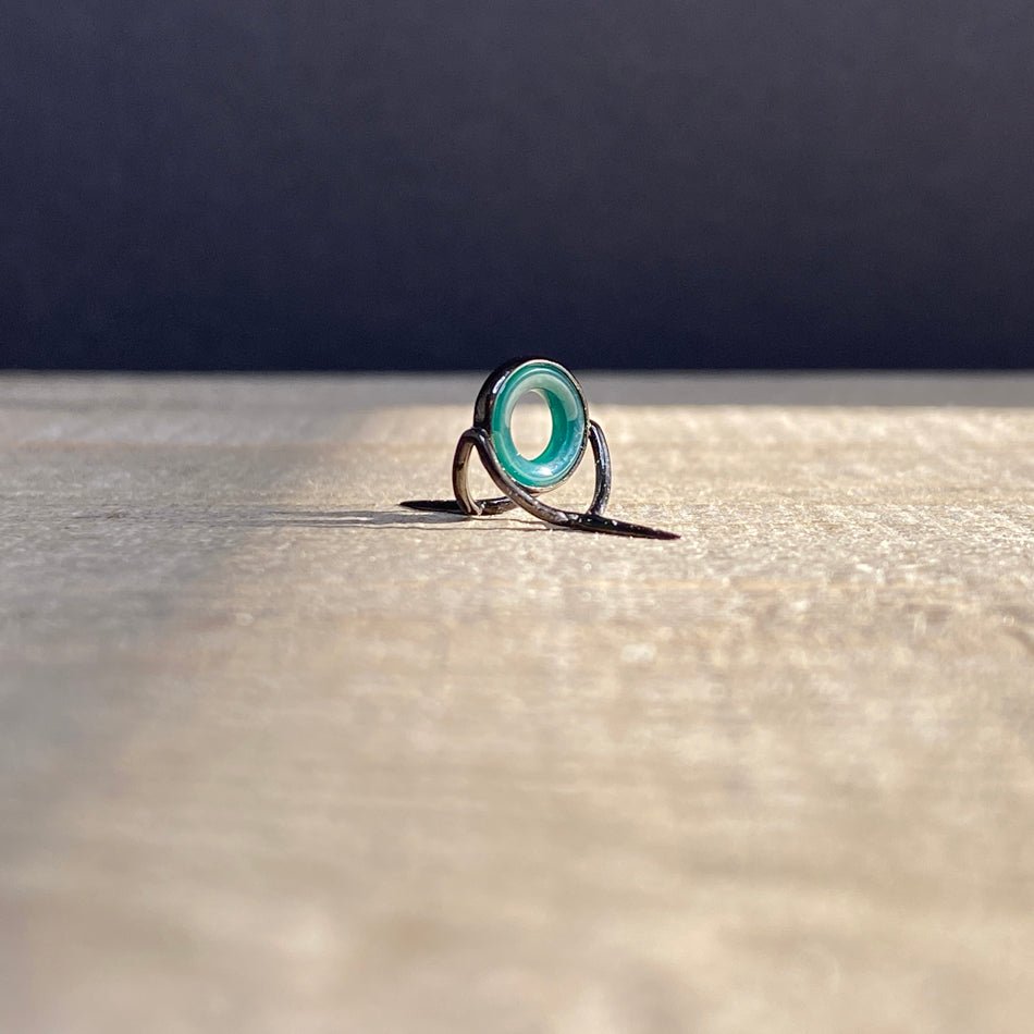 Agate Stripping Guides 8mm Black Nickel - Fish On! Custom Rods