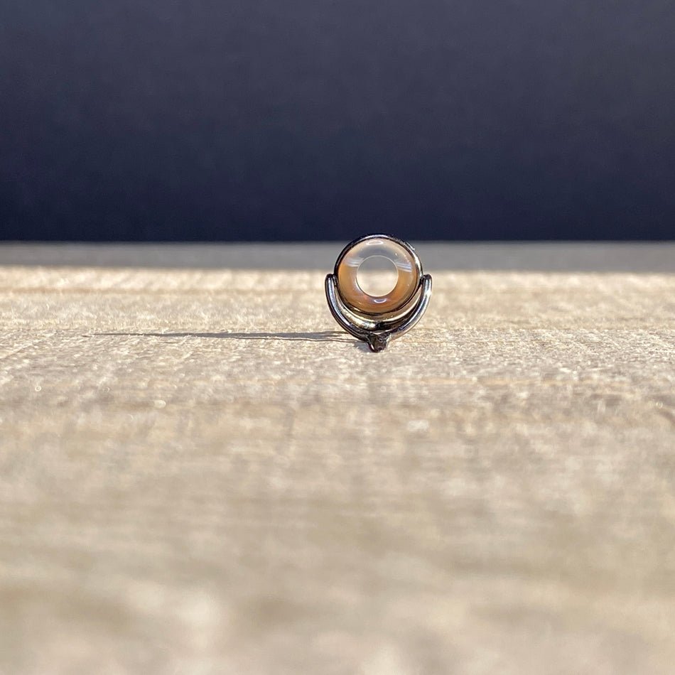 Agate Stripping Guides 8mm Black Nickel - Fish On! Custom Rods