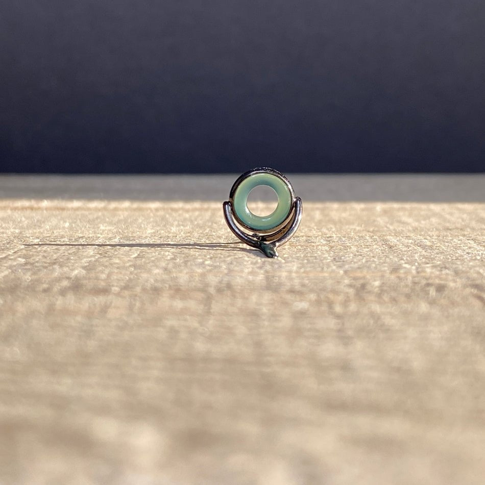 Agate Stripping Guides 8mm Black Nickel - Fish On! Custom Rods