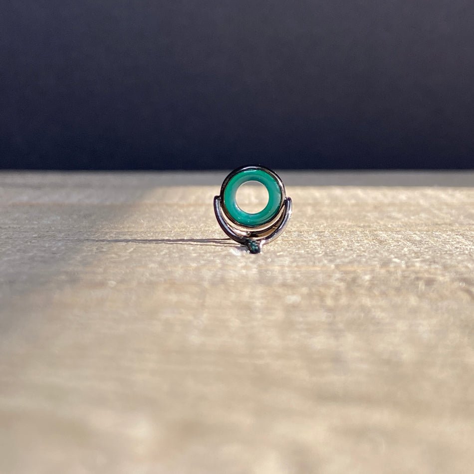 Agate Stripping Guides 8mm Black Nickel - Fish On! Custom Rods