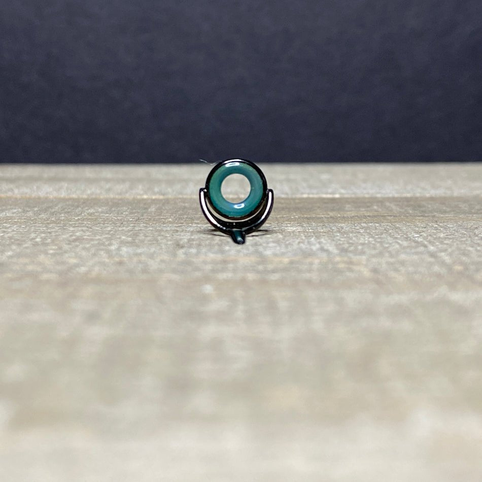 Agate Stripping Guides 8mm Black Nickel - Fish On! Custom Rods