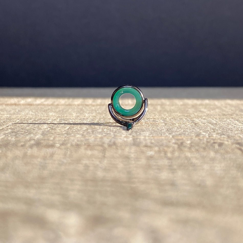 Agate Stripping Guides 8mm Black Nickel - Fish On! Custom Rods