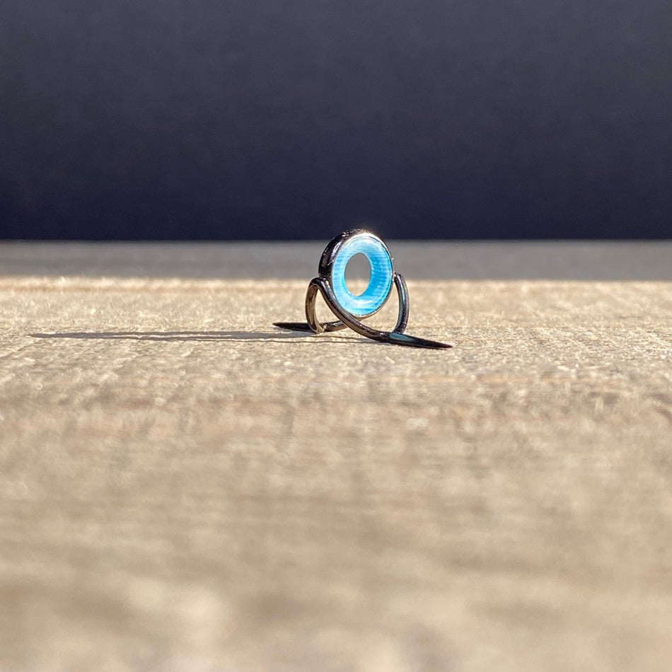 Agate Stripping Guides 8mm Black Nickel - Fish On! Custom Rods