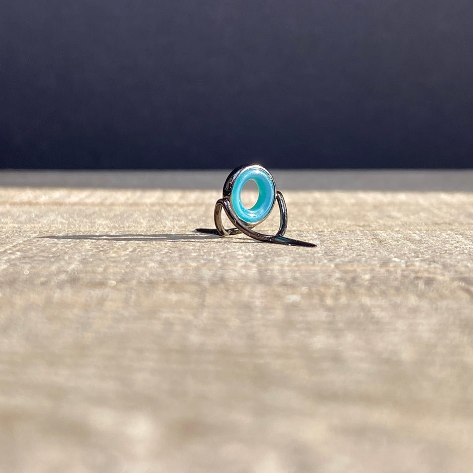 Agate Stripping Guides 8mm Black Nickel - Fish On! Custom Rods