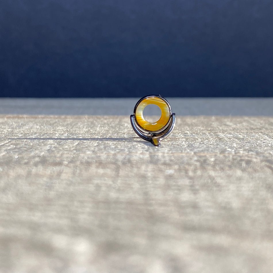 Agate Stripping Guides 8mm Black Nickel - Fish On! Custom Rods