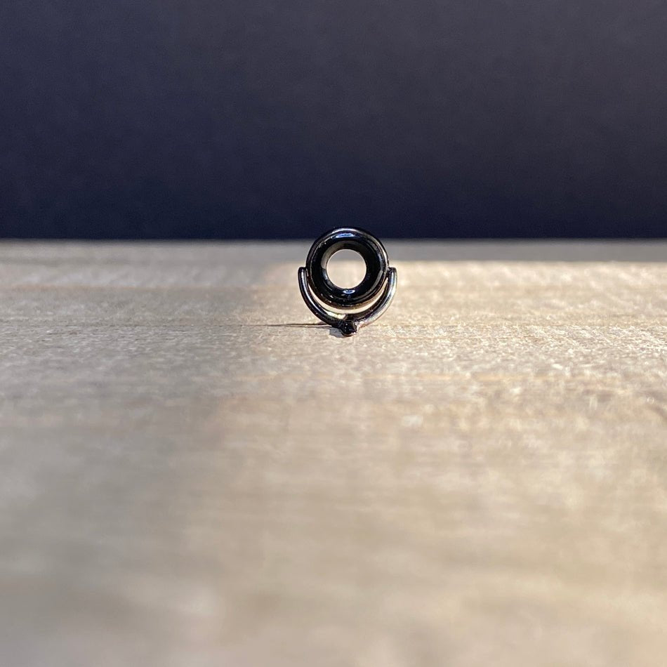 Agate Stripping Guides 8mm Black Nickel - Fish On! Custom Rods