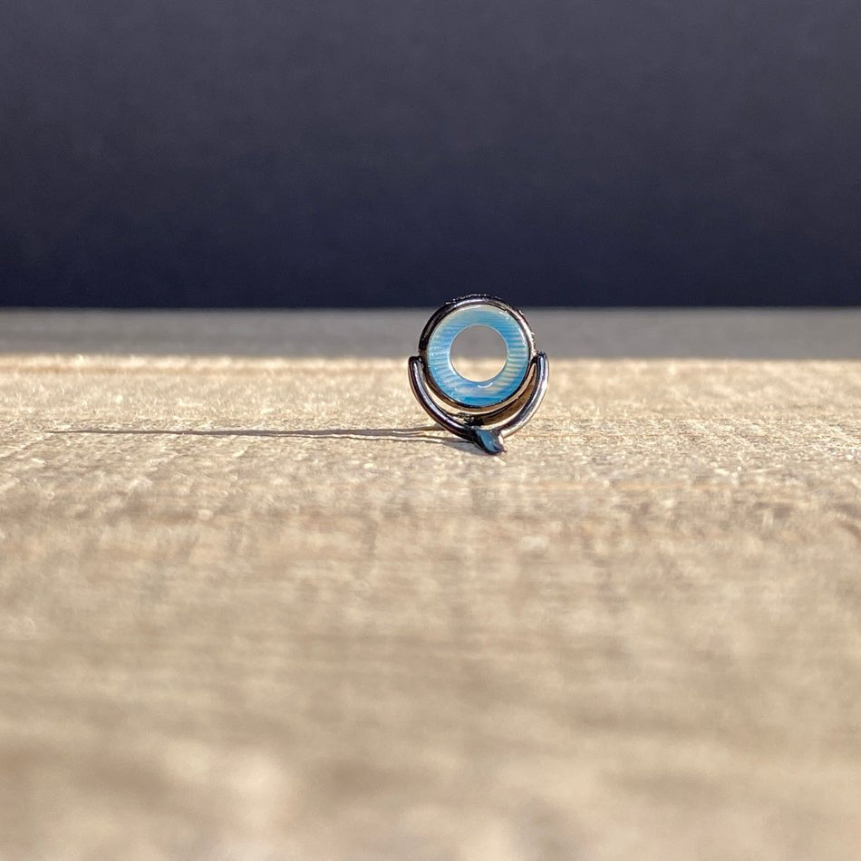 Agate Stripping Guides 8mm Black Nickel - Fish On! Custom Rods