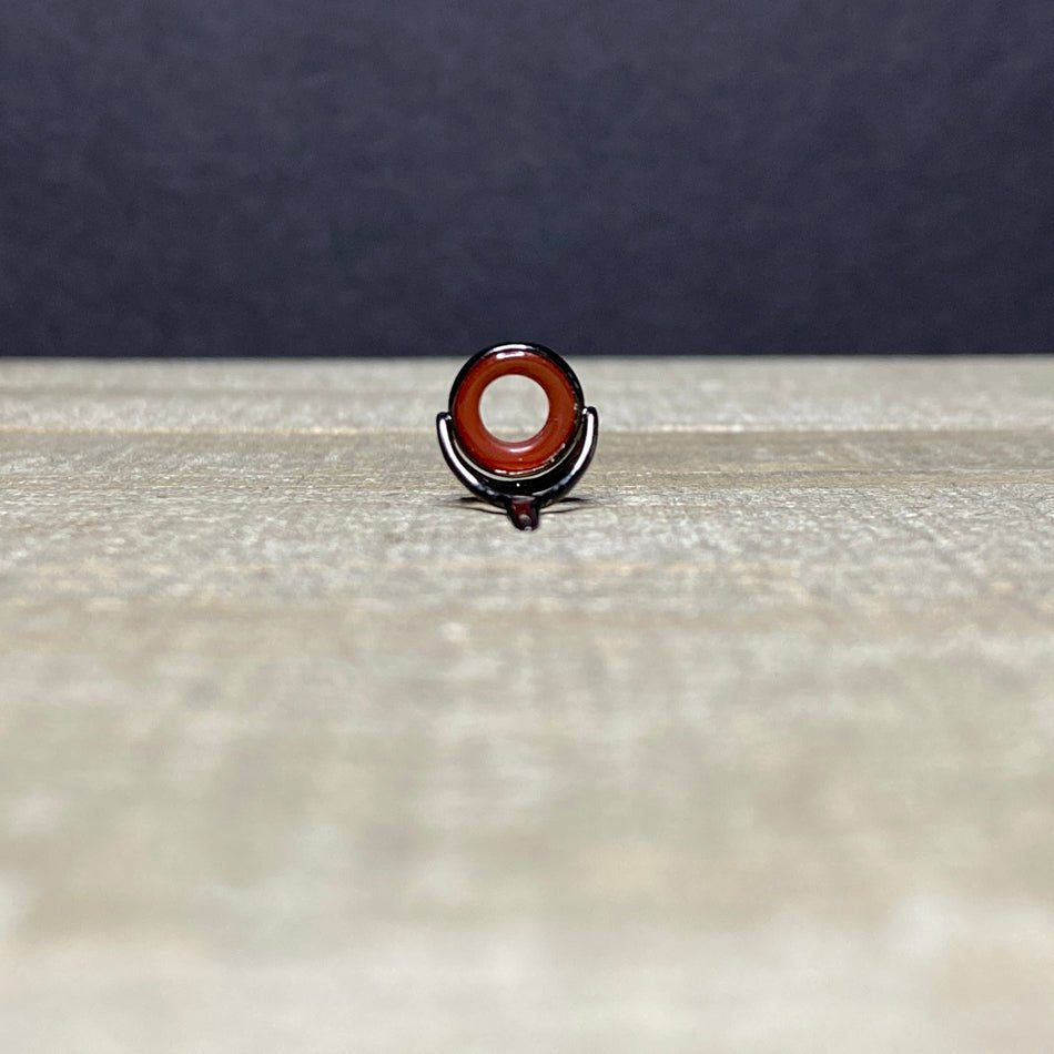 Agate Stripping Guides 8mm Black Nickel - Fish On! Custom Rods