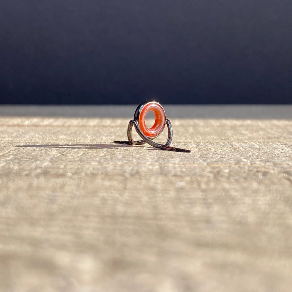 Agate Stripping Guides 8mm Black Nickel - Fish On! Custom Rods