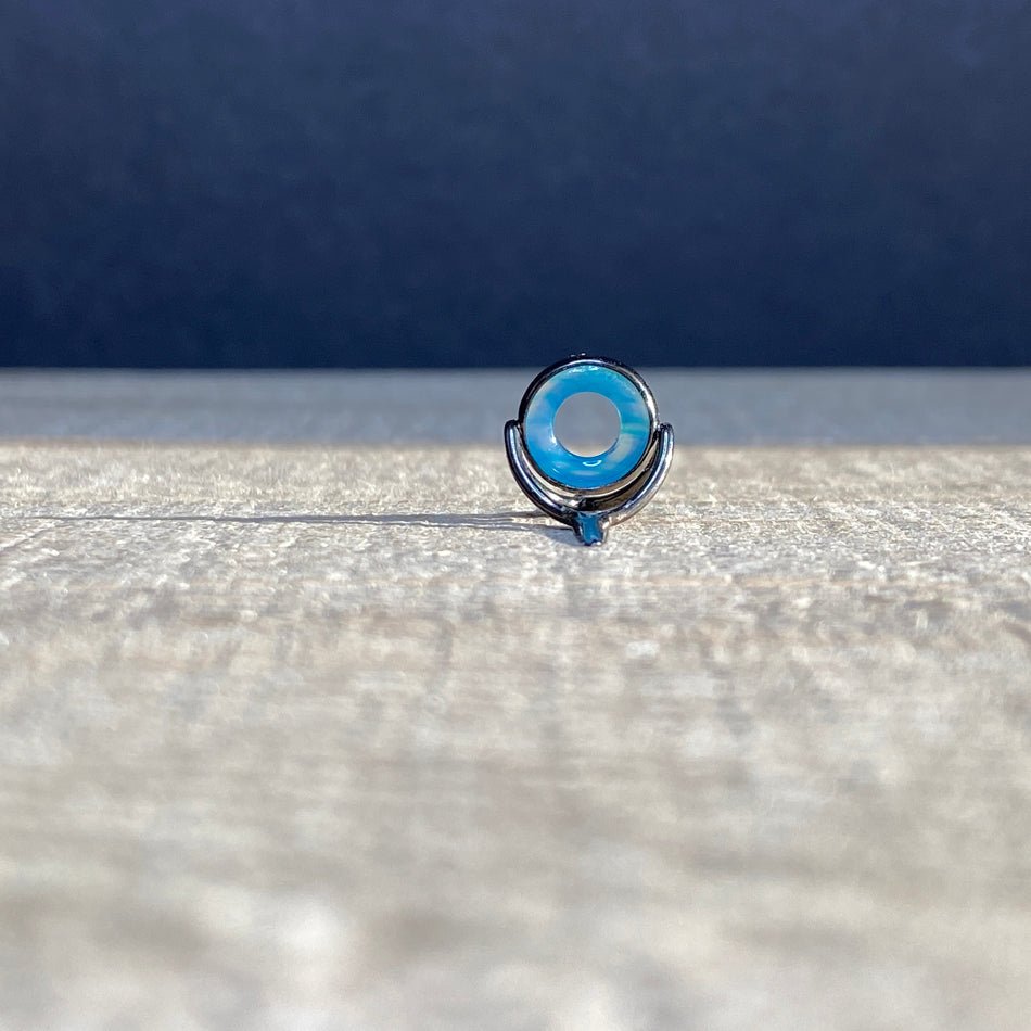 Agate Stripping Guides 8mm Black Nickel - Fish On! Custom Rods