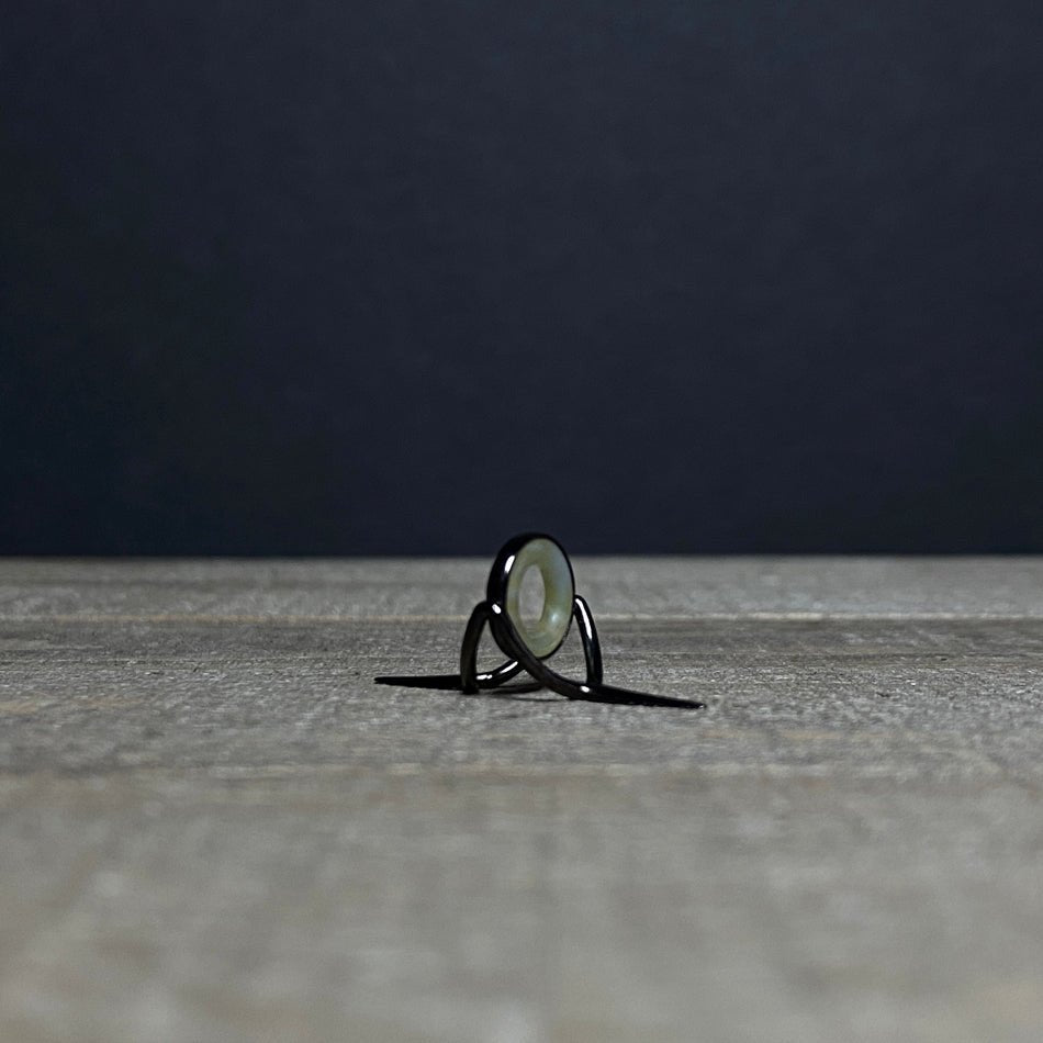 Agate Stripping Guides 9mm Black Nickel - Fish On! Custom Rods