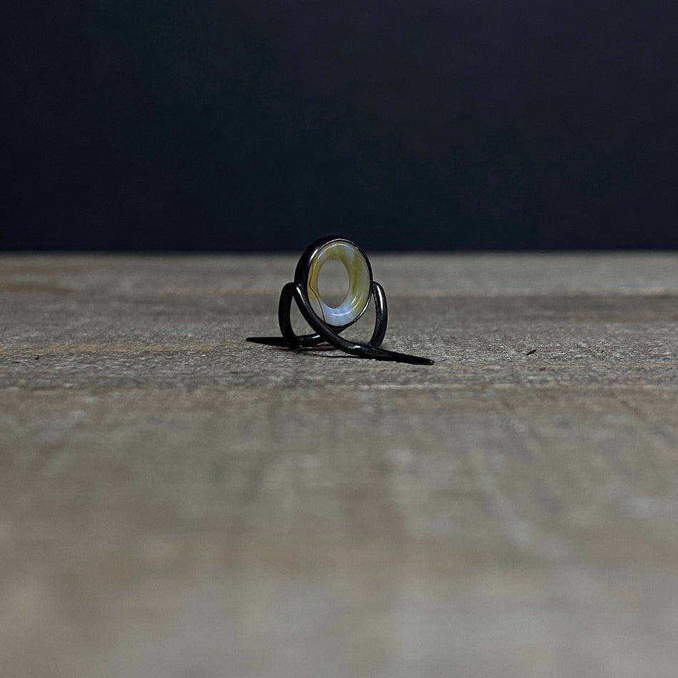 Agate Stripping Guides 9mm Black Nickel - Fish On! Custom Rods