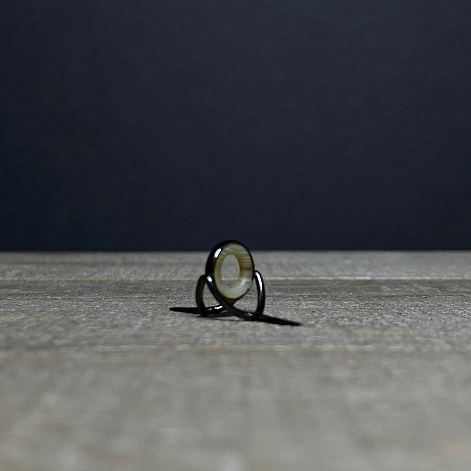 Agate Stripping Guides 9mm Black Nickel - Fish On! Custom Rods