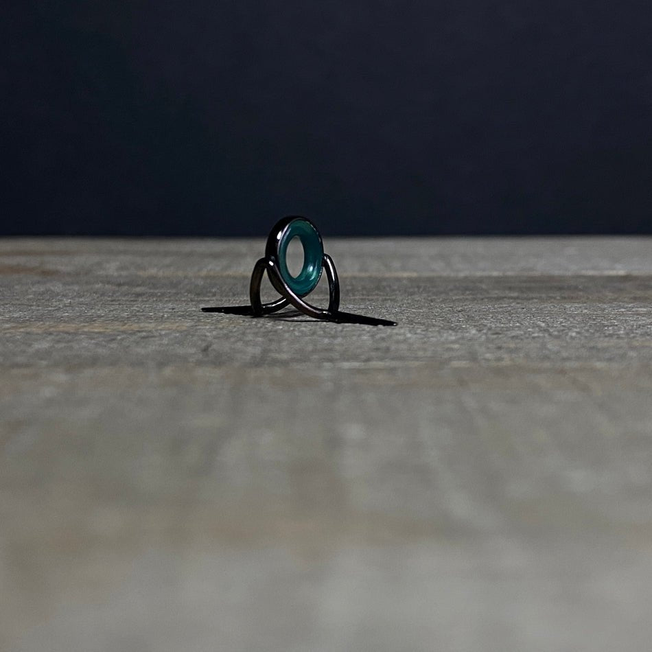 Agate Stripping Guides 9mm Black Nickel - Fish On! Custom Rods