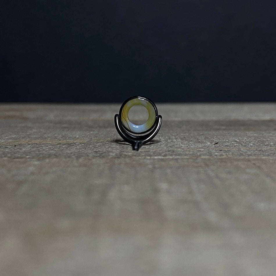 Agate Stripping Guides 9mm Black Nickel - Fish On! Custom Rods