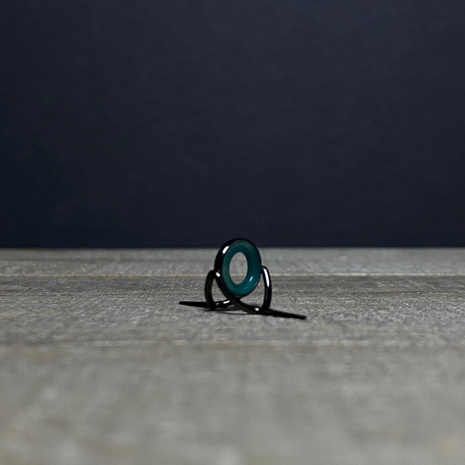 Agate Stripping Guides 9mm Black Nickel - Fish On! Custom Rods