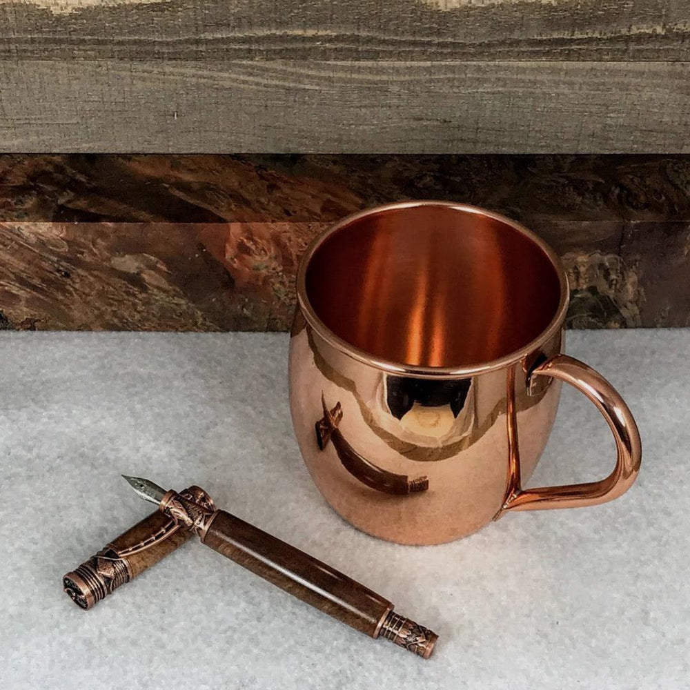 Barrel Smooth Copper Cup - Fish On! Custom Rods