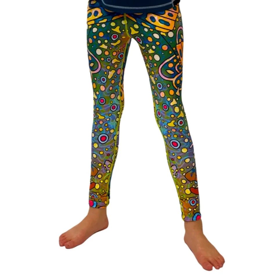 Brookie Signature Leggings - Kids - Fish On! Custom Rods