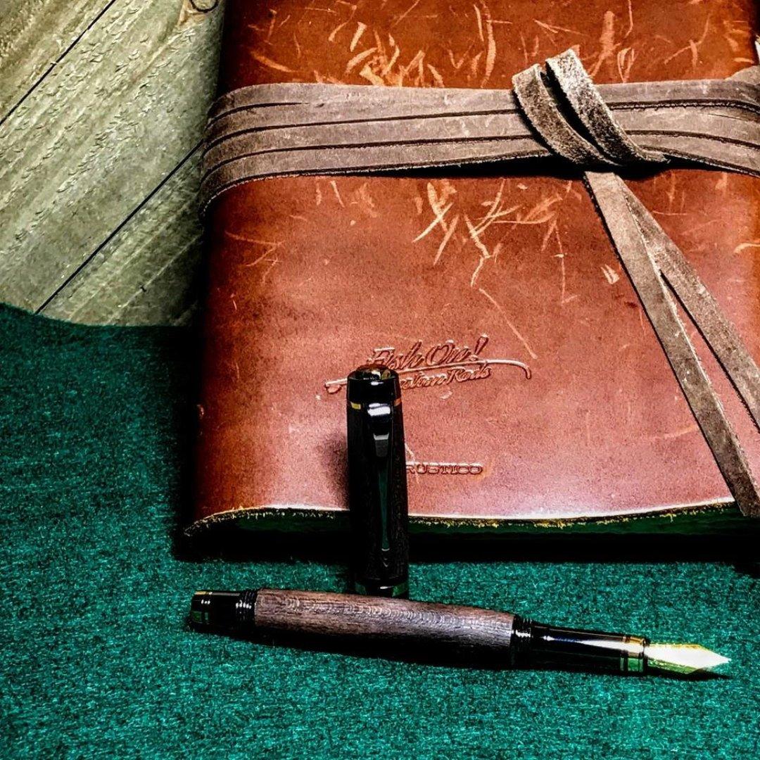 
                  
                    Classic Elite 2 Fountain Pen - Fish On! Custom Rods
                  
                