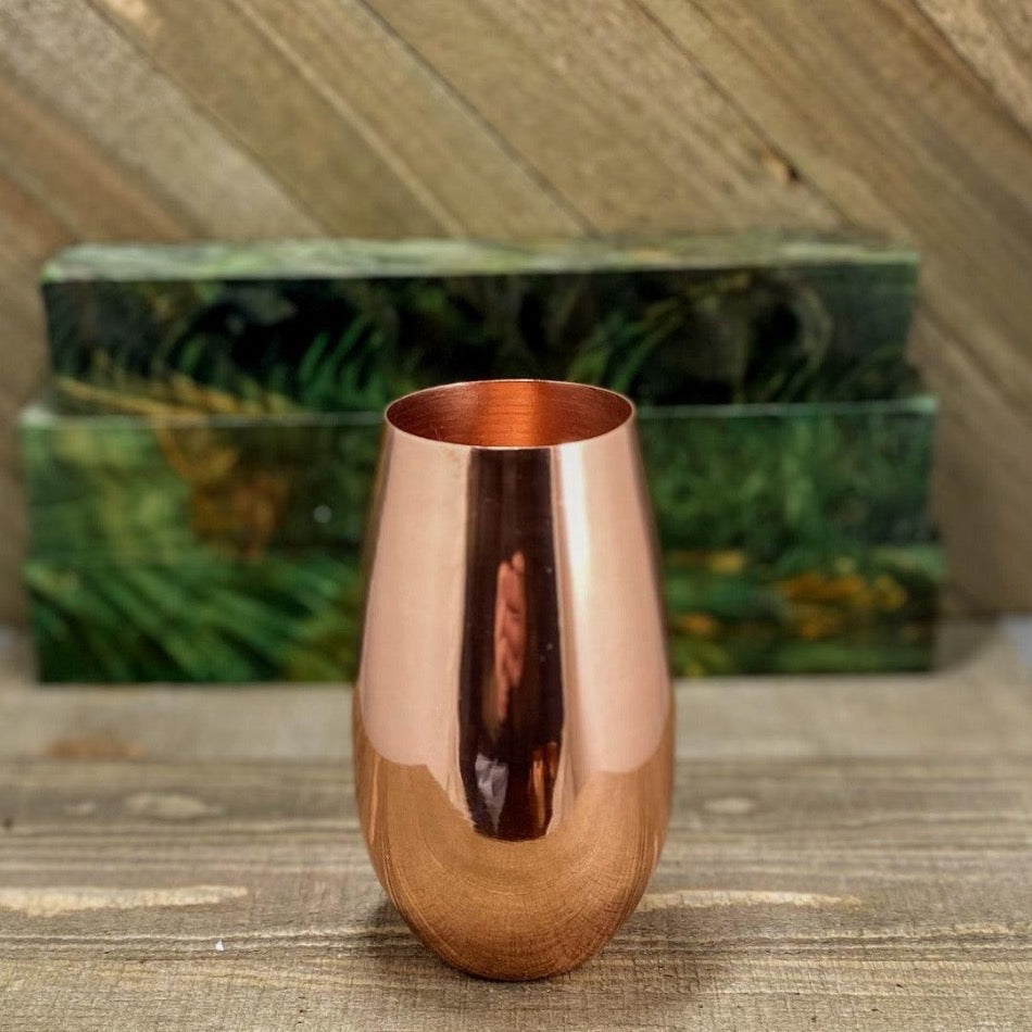 Copper Champagne Flute - Fish On! Custom Rods
